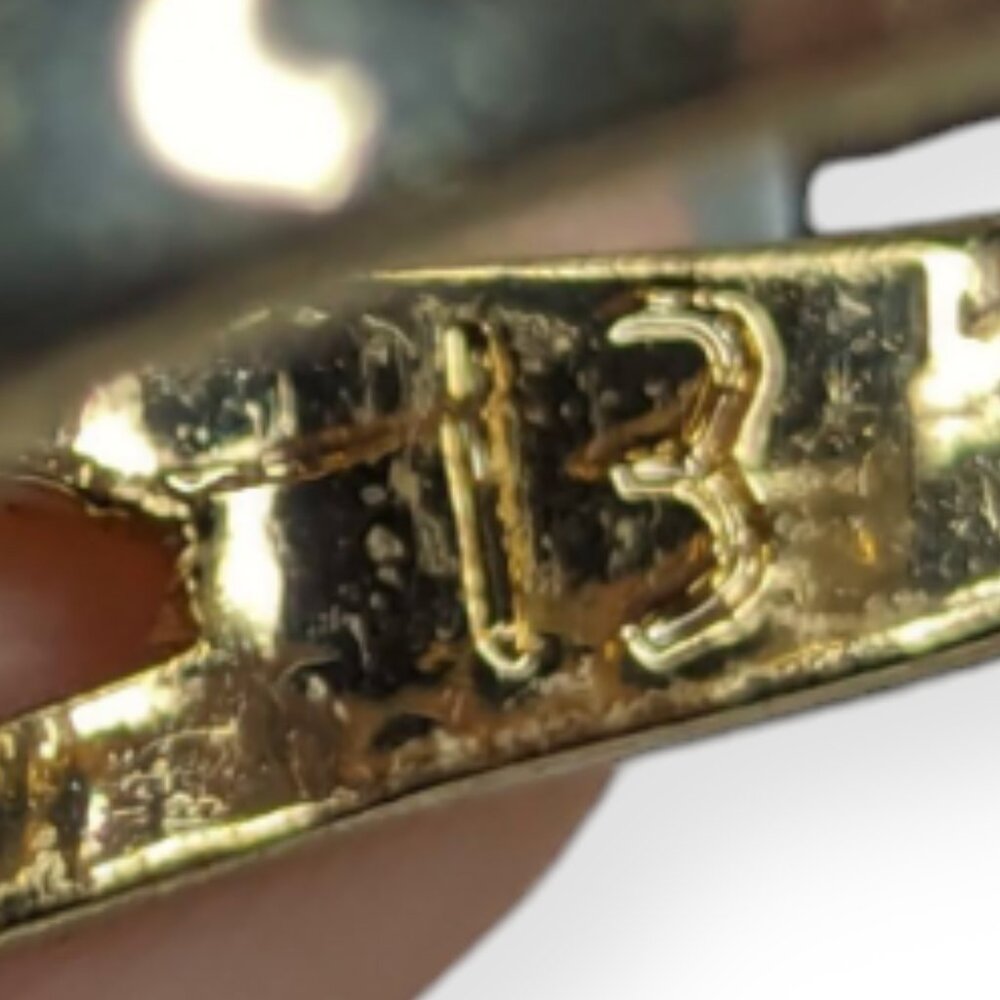 Twist Gold Tone Size 13 Ring - Picture 6 of 7